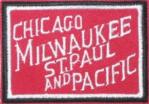 CHICAGO, MILWAUKEE, ST. PAUL & PACIFIC RAILROAD PATCH